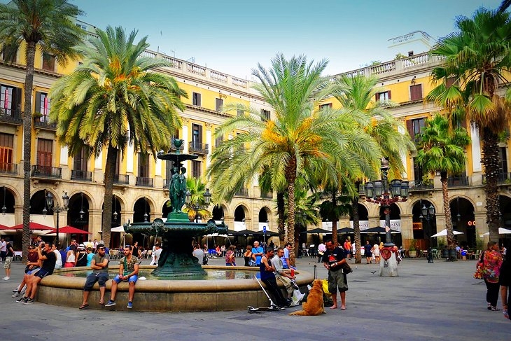 Barcelone, Espagne, Plaza