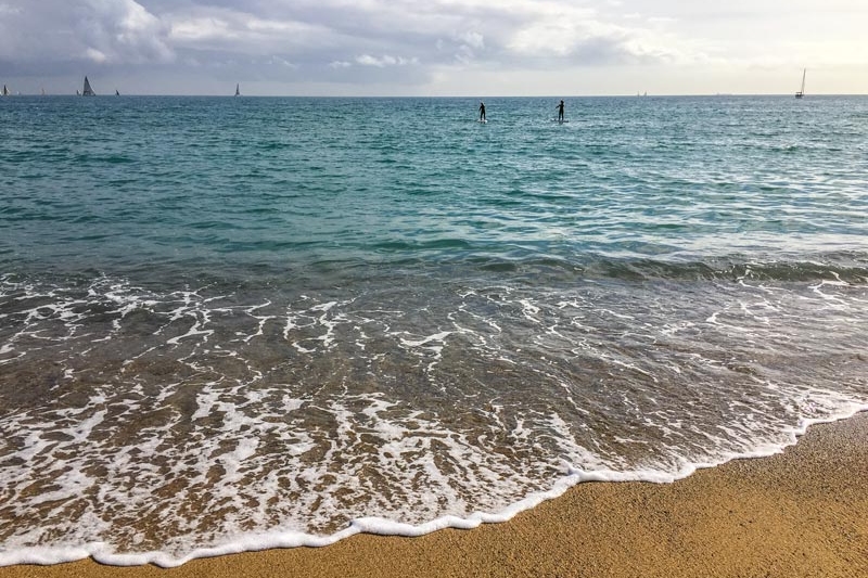 Barcelone, Espagne, plage