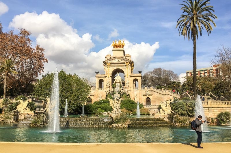 Barcelone, Espagne, fontaine