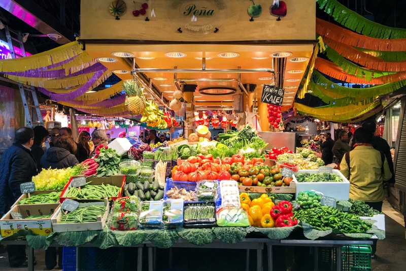 Barcelone, Espagne, marché