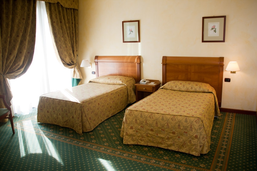 Hôtel Touring, chambre double, Coccaglio, Brescia, Italie