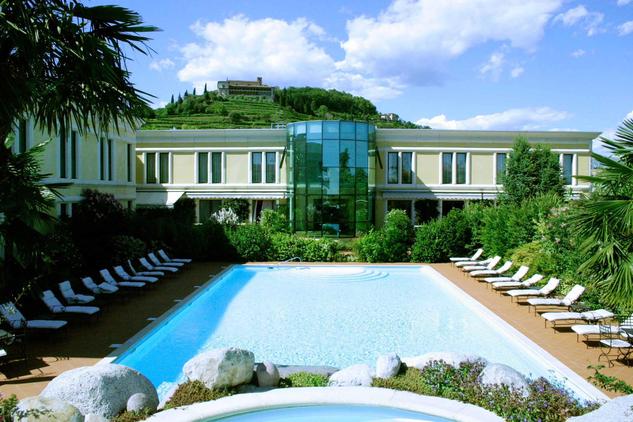 Hôtel Touring, piscine extérieure, Coccaglio, Brescia, Italie