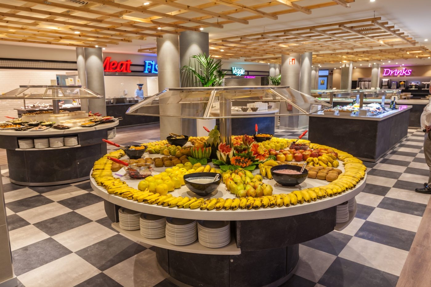 Abora Buenaventura by Lopesan Hotels, buffet, Playa del Ingles, Espagne