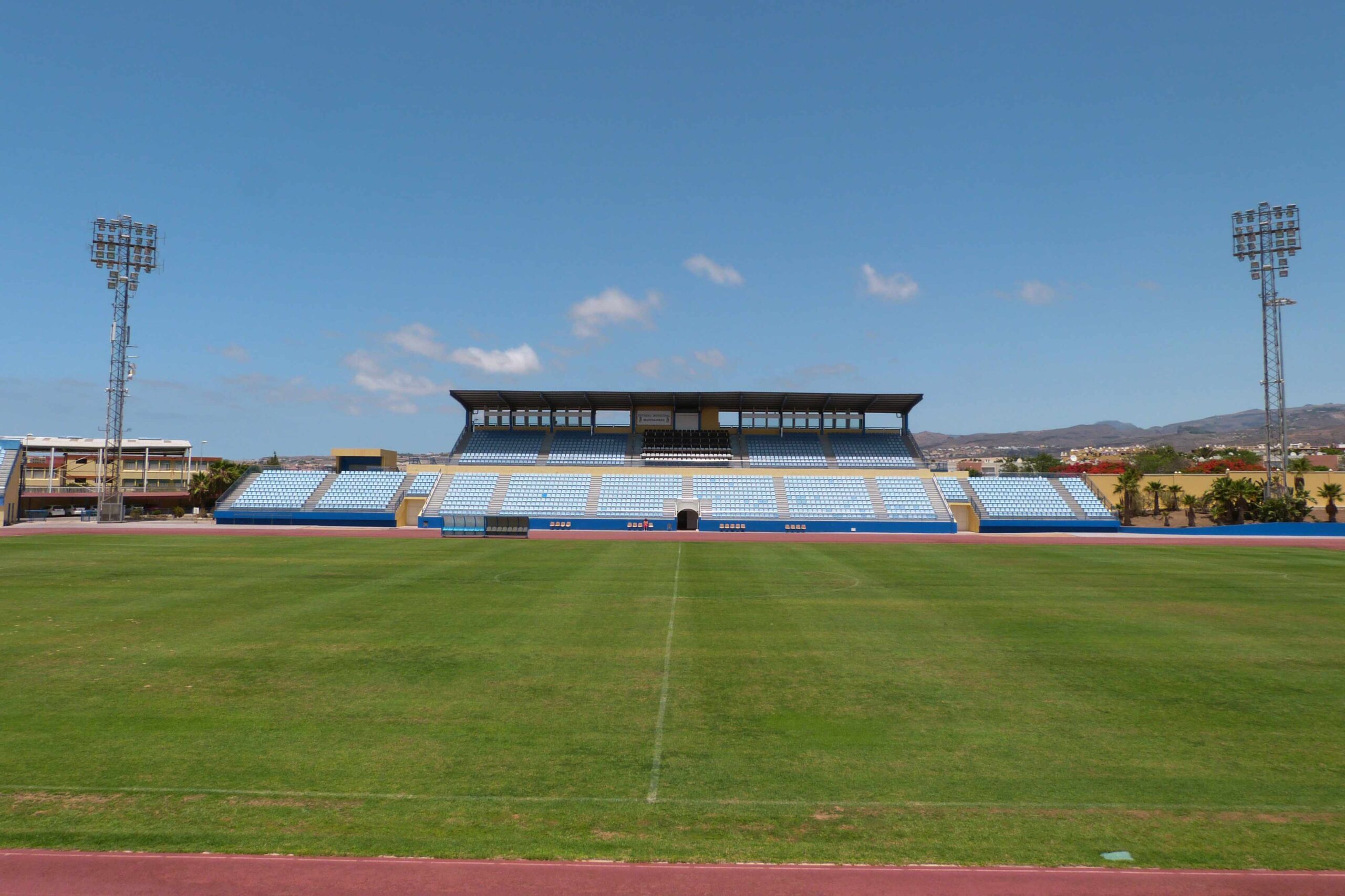 Terrain de football Golf Course, Espagne, avec gazon artificiel