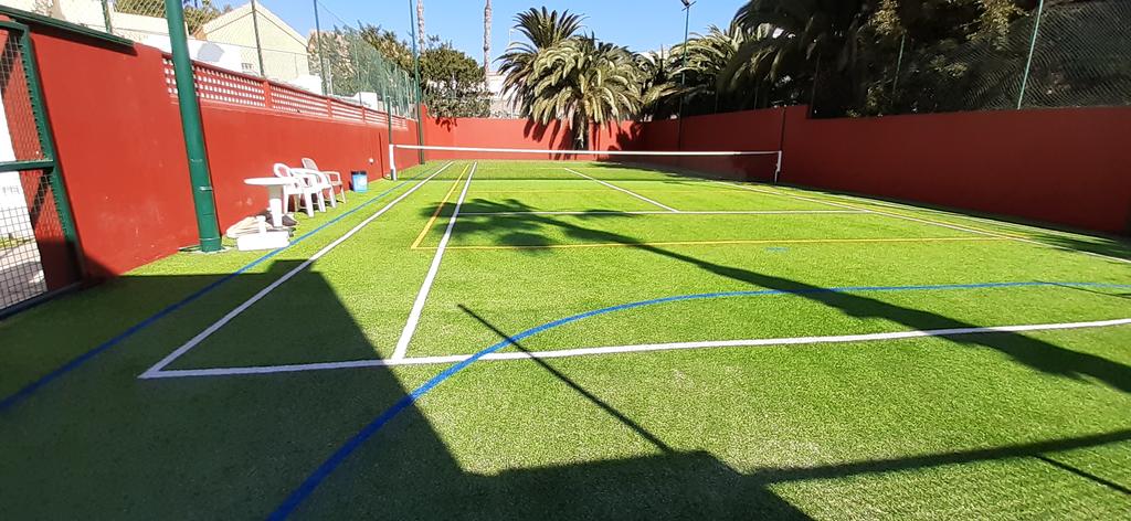 Hôtel Turbo Club, court de tennis, Maspalomas, Espagne