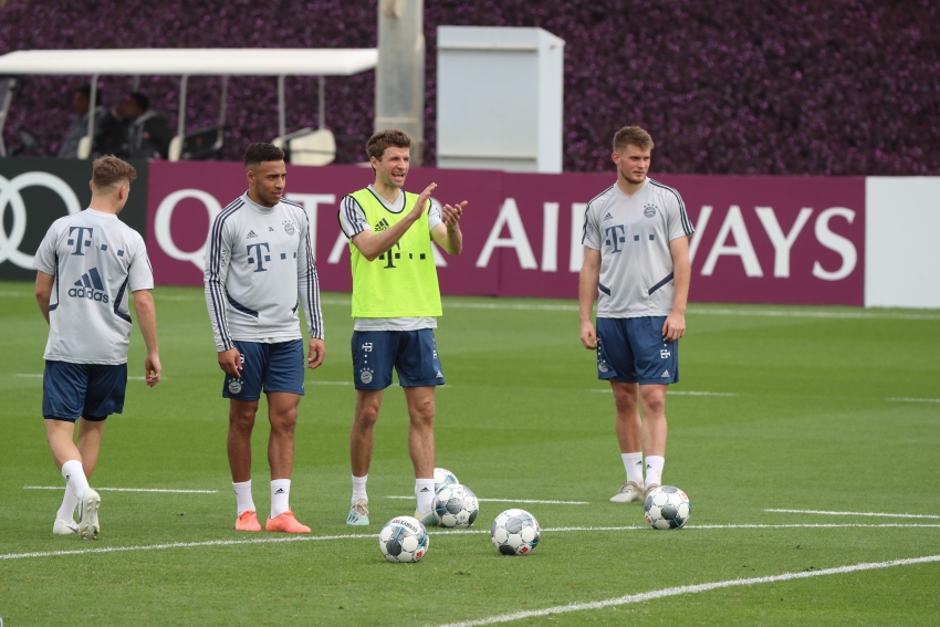 Fussball-Anlage Aspire Trainingszentrum, Katar, mit Kunstrasen