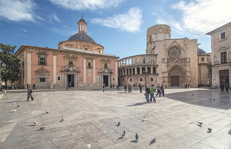 Valence, Espagne, Plaza
