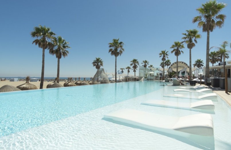Valence, Espagne, piscine