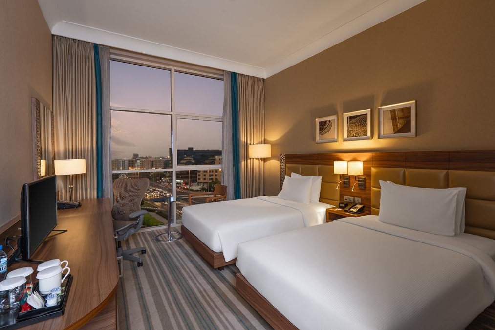 Hotel Hilton Garden Inn, Zweibettzimmer, Al Mina, Dubai, Vereinigte Arabische Emirate