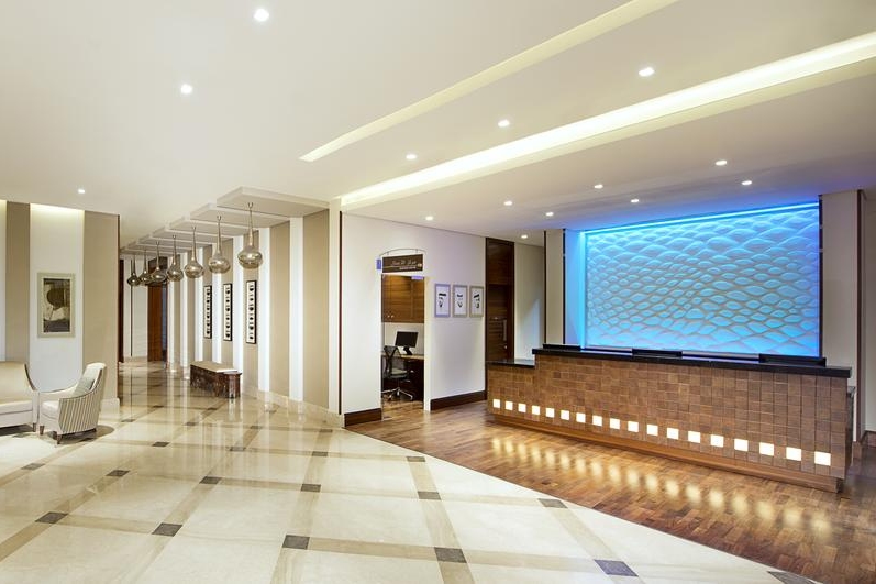 Hotel Hilton Garden Inn, Rezeption, Al Mina, Dubai, Vereinigte Arabische Emirate