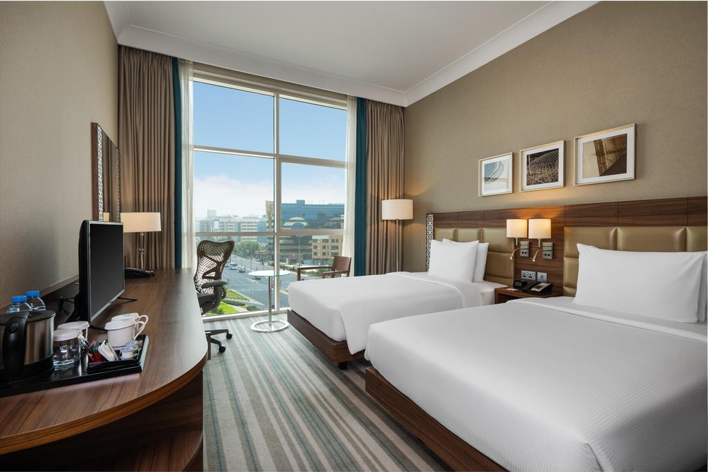 Hotel Hilton Garden Inn, Zweibettzimmer, Al Mina, Dubai, Vereinigte Arabische Emirate