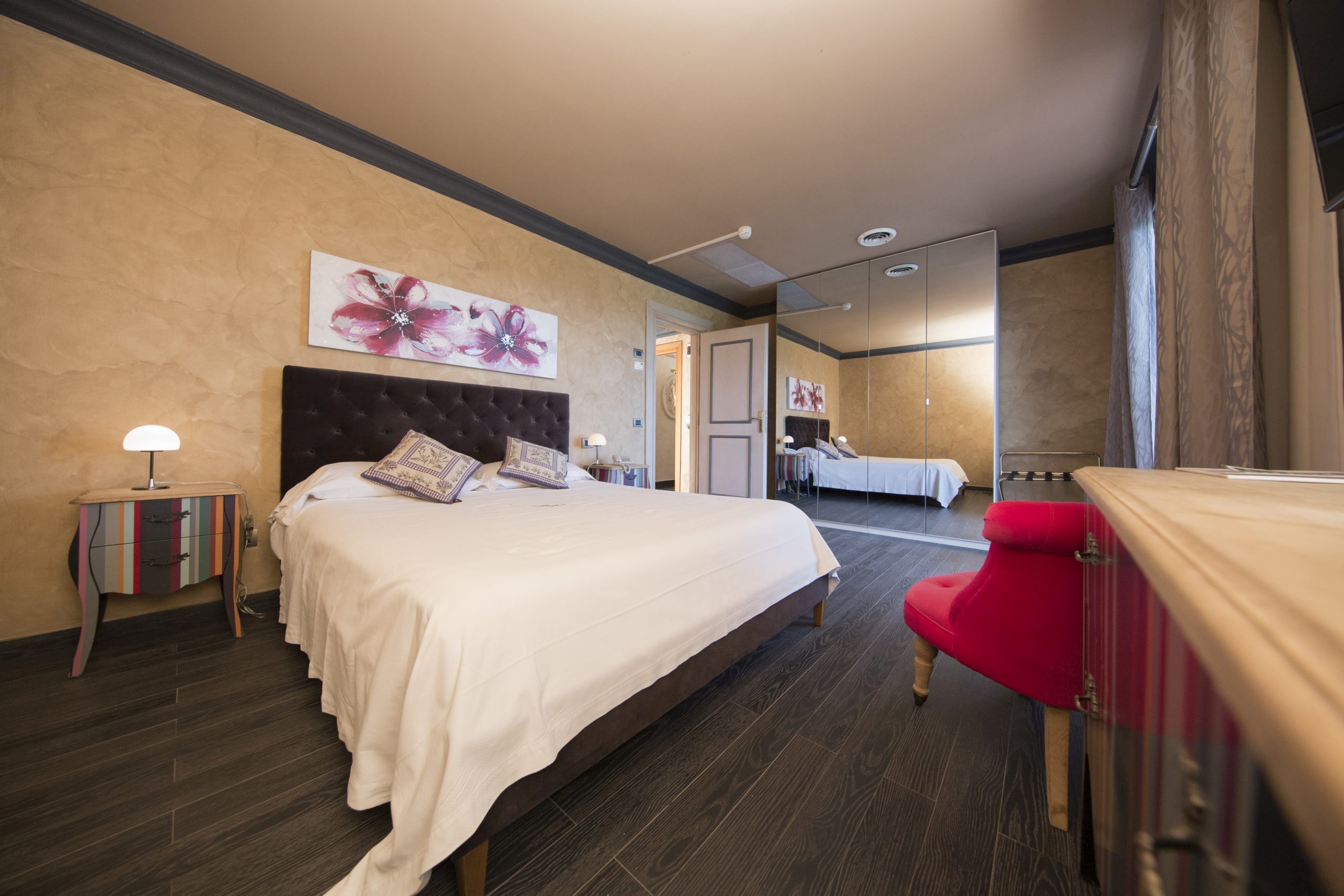 Parkhotel Mancini, chambre double, Rome, Italie