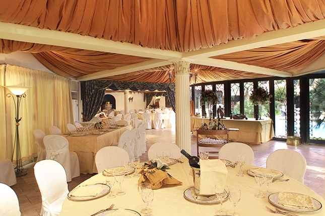 Parkhotel Mancini, restaurant, Rome, Italie