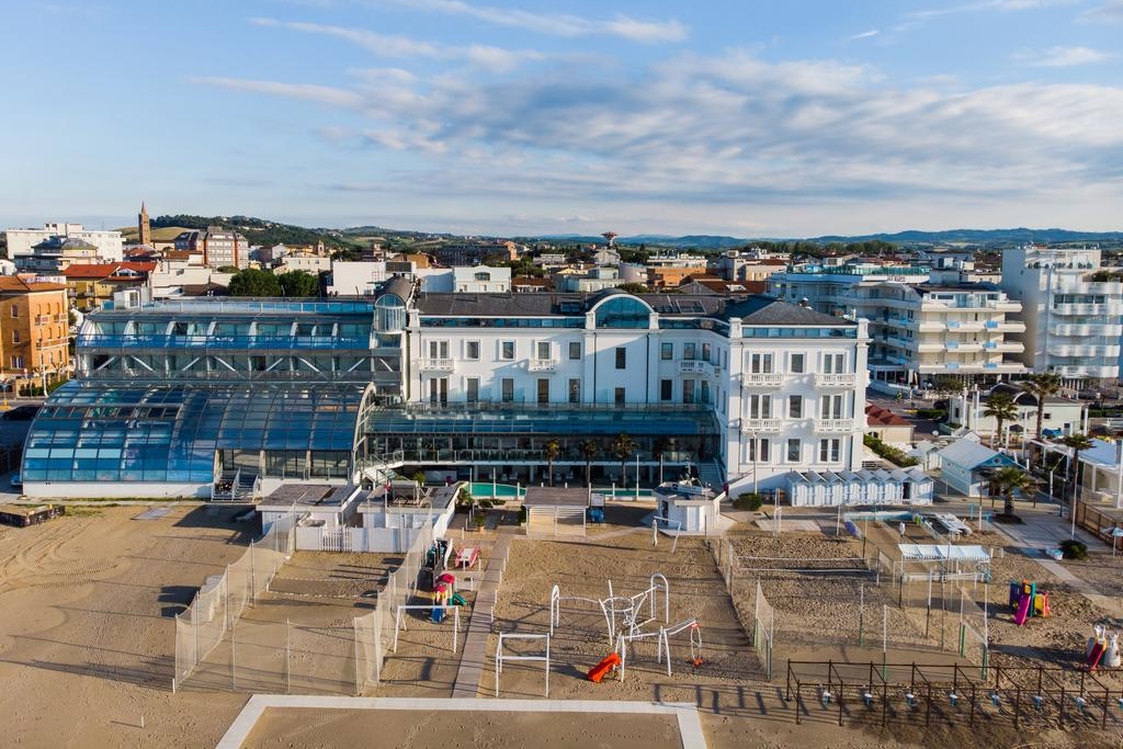 Hôtel Kursaal, complexe hôtelier, Cattolica, Italie