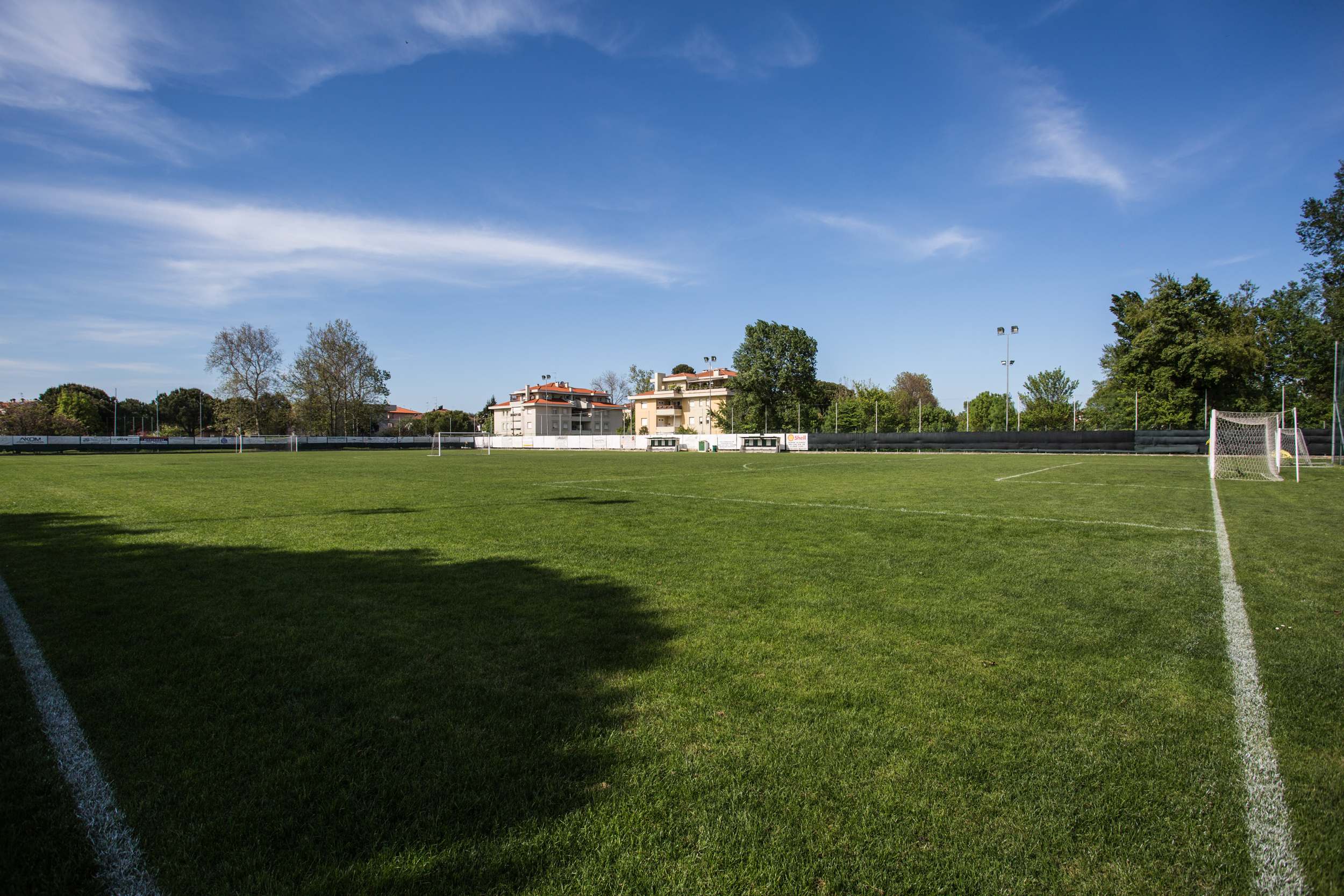 Terrain de football Adria Cattolica Viserbella, Italie, avec gazon naturel