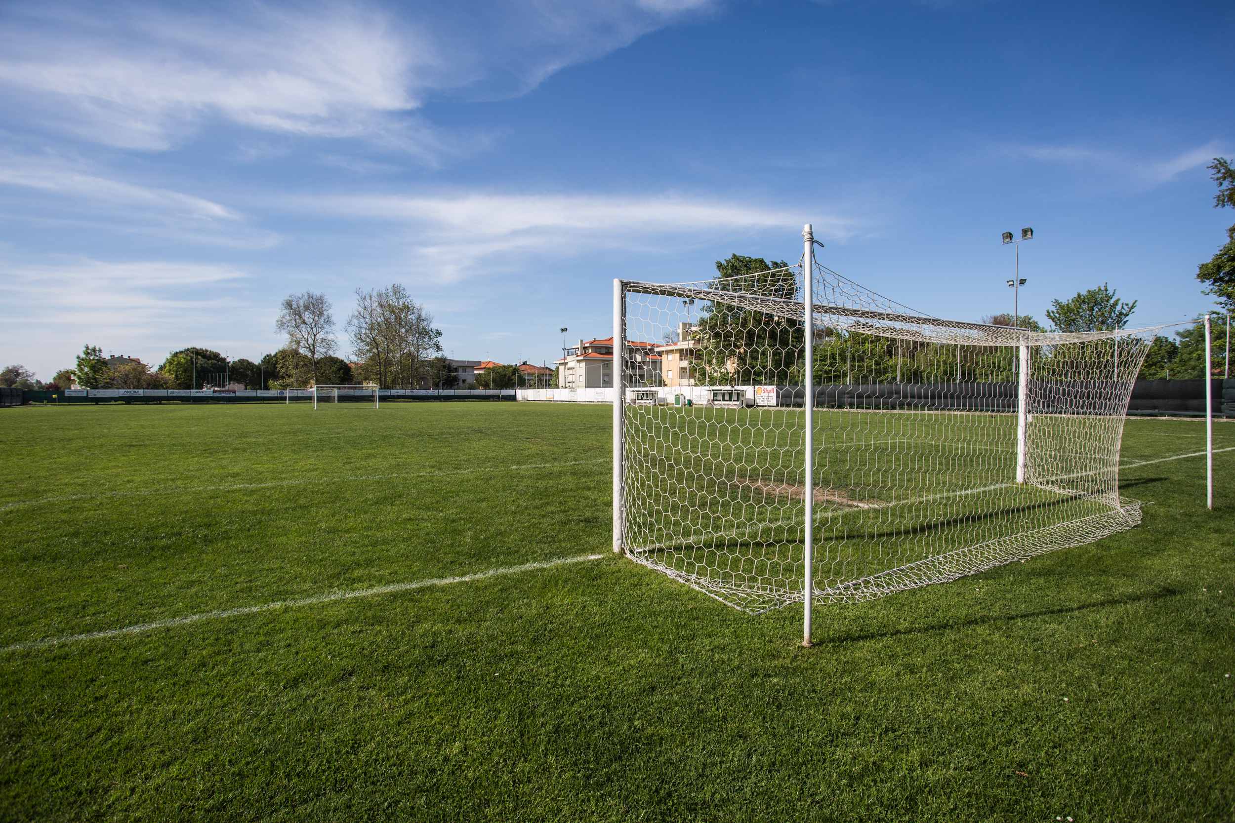Terrain de football Adria Cattolica Viserbella, Italie, avec gazon naturel