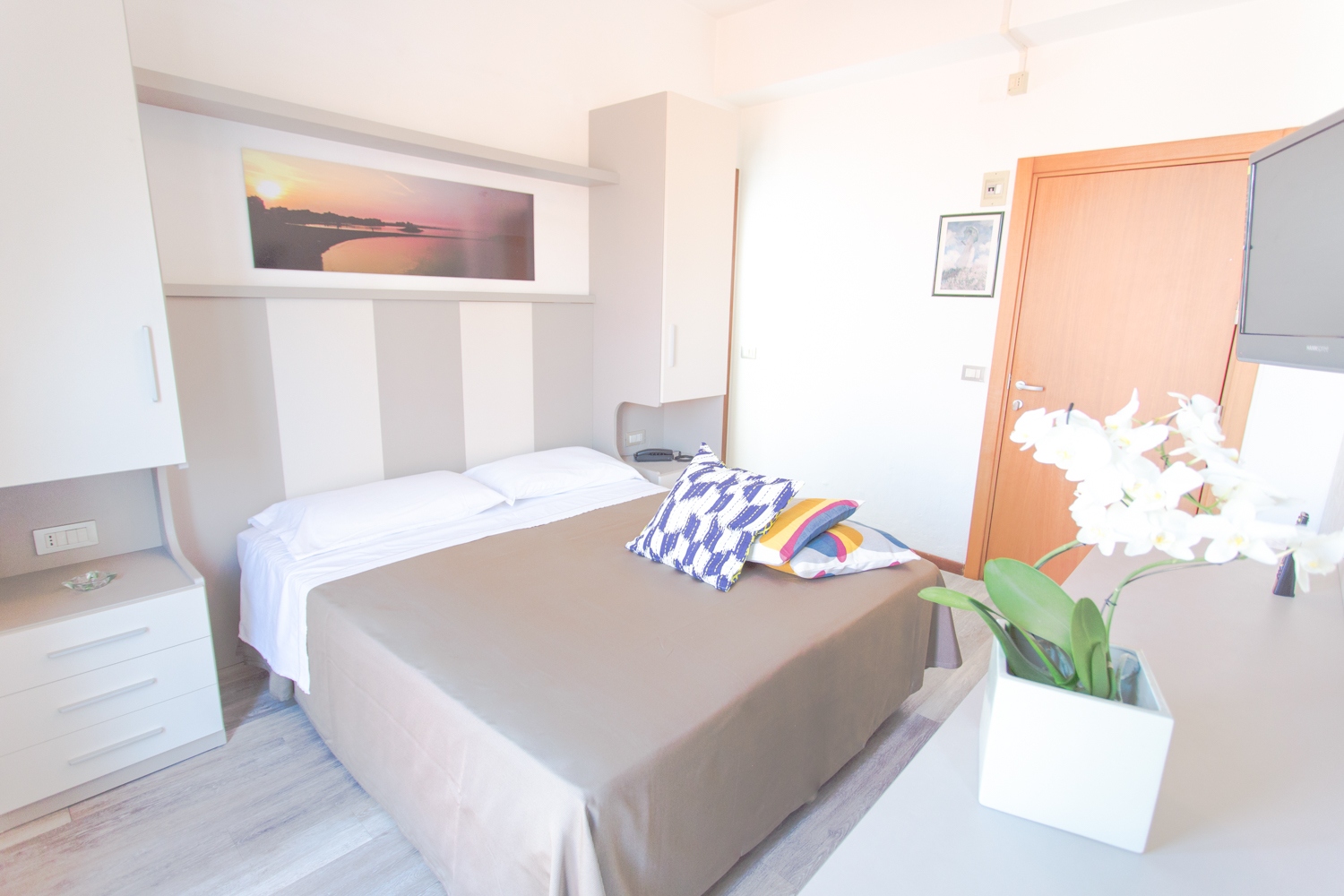 Hôtel Major, chambre double, Cattolica, Italie