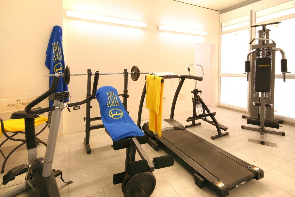 Hôtel Major, salle de sport, Cattolica, Italie