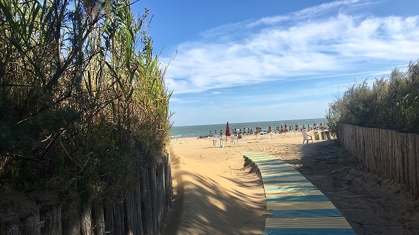Bella Italia EFA Village, plage, Lignano Sabbiadoro, Udine, Italie