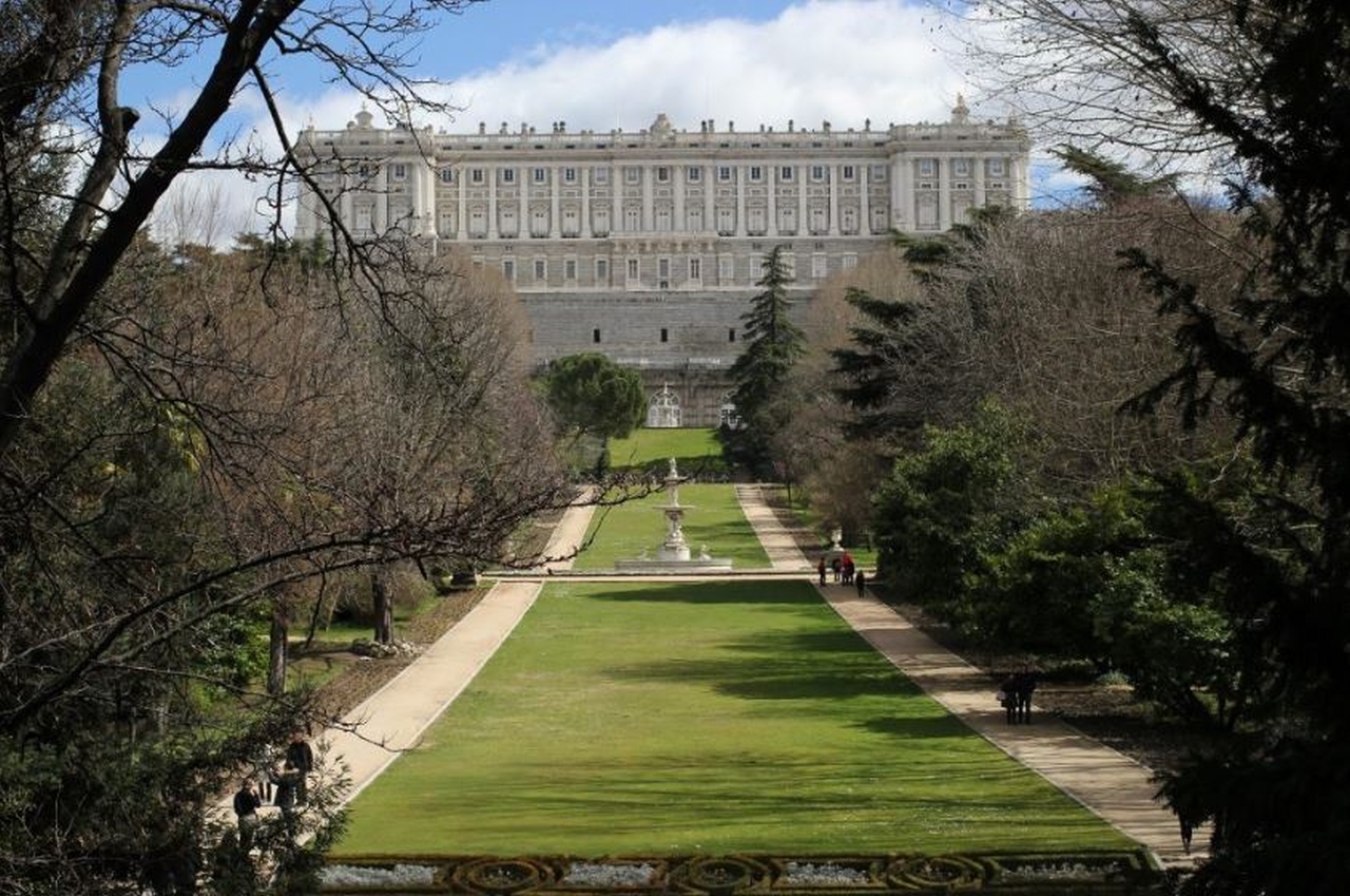 Madrid, Espagne, jardin