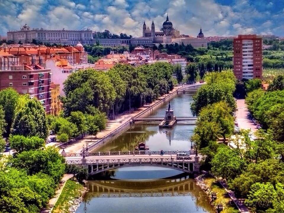 Madrid, Espagne, fleuve