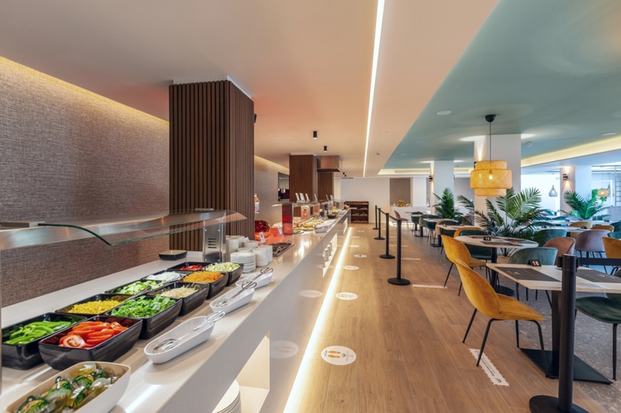 Hôtel Kumara Serenoa, buffet, Maspalomas, Espagne