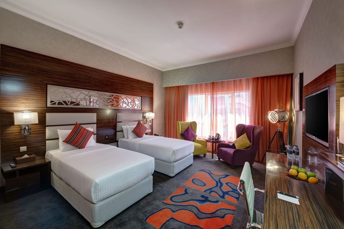 Ghaya Grand Resort, Zweibettzimmer, Dubai, Vereinigte Arabische Emirate