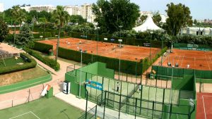 Vacances tennis Gandia 1 à l'échelle