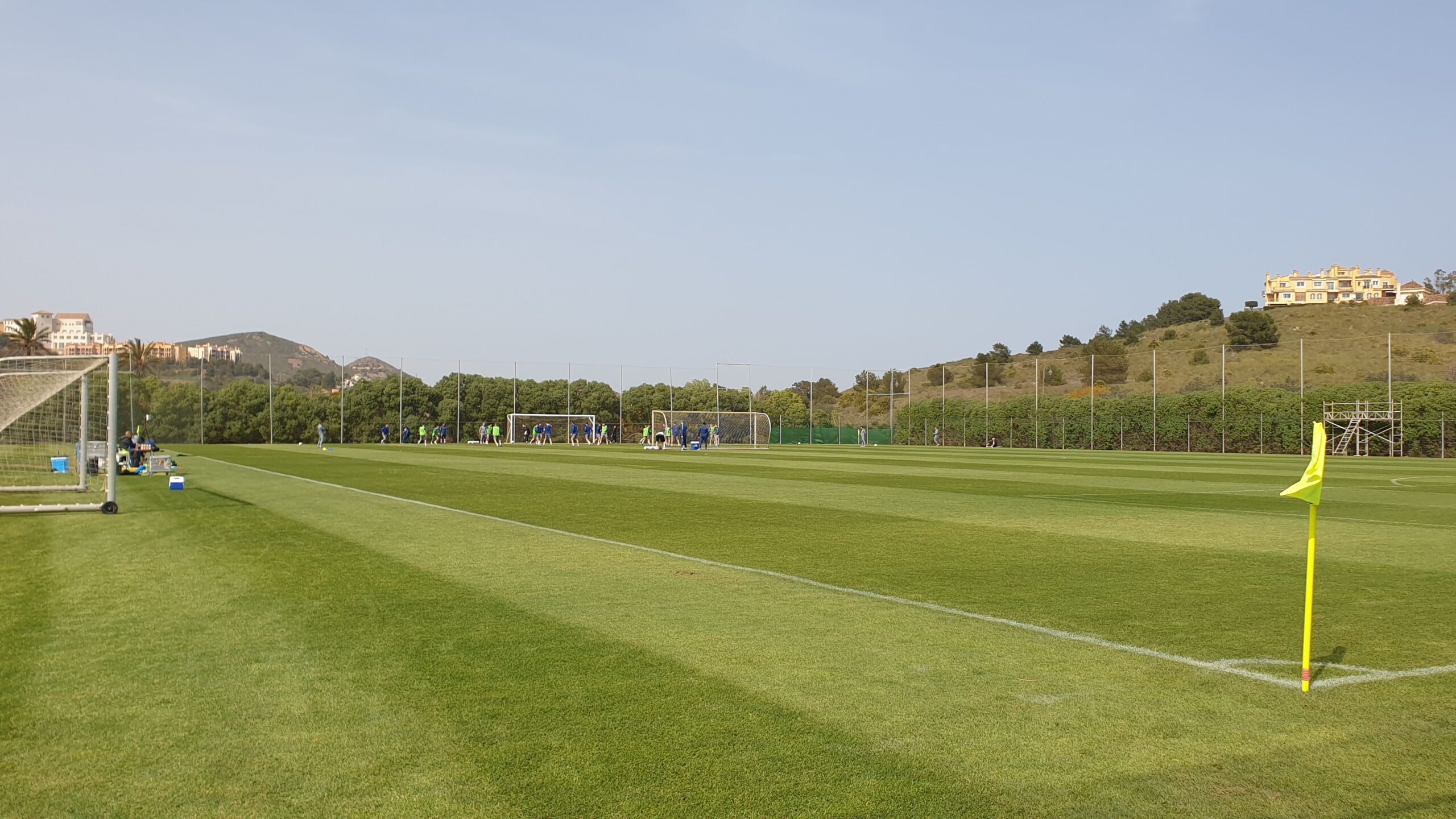 La Manga Club, Naturrasen Fussballplatz, Murcia, Spanien