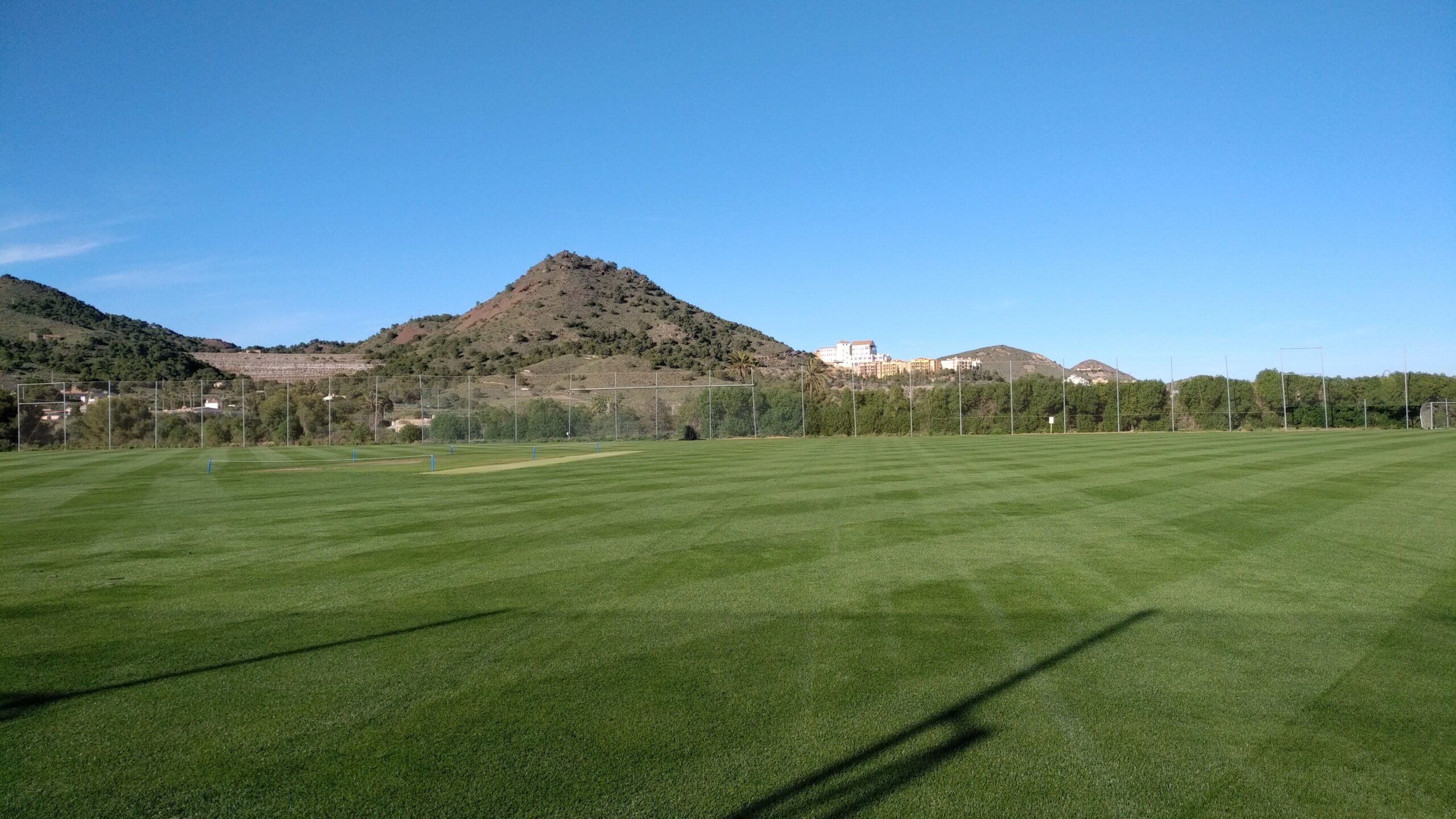 La Manga Club, Naturrasen Fussballplatz, Murcia, Spanien