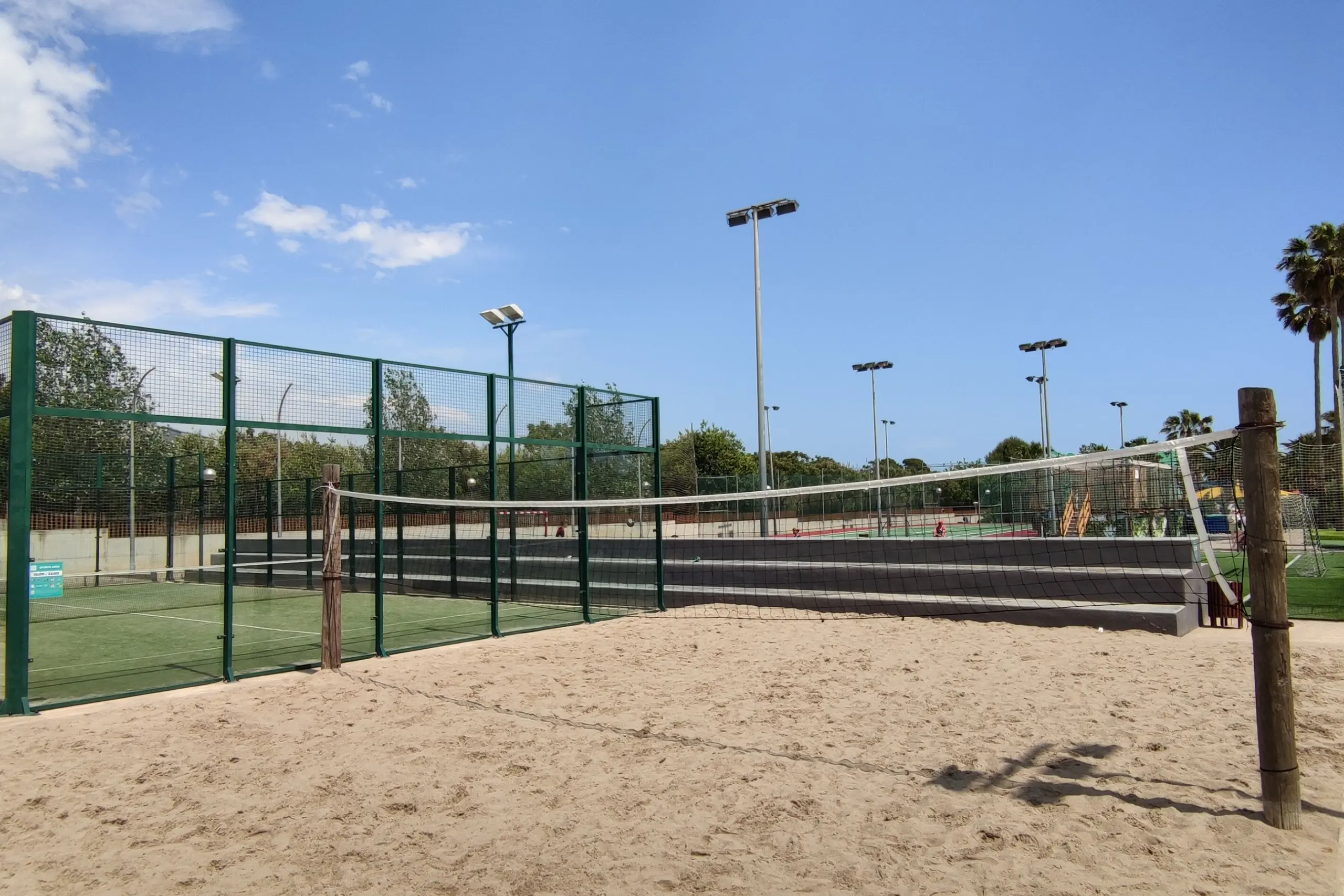 Cambrils Park Bungalows, Beachvolley, Cambrils/Salou, Spanien