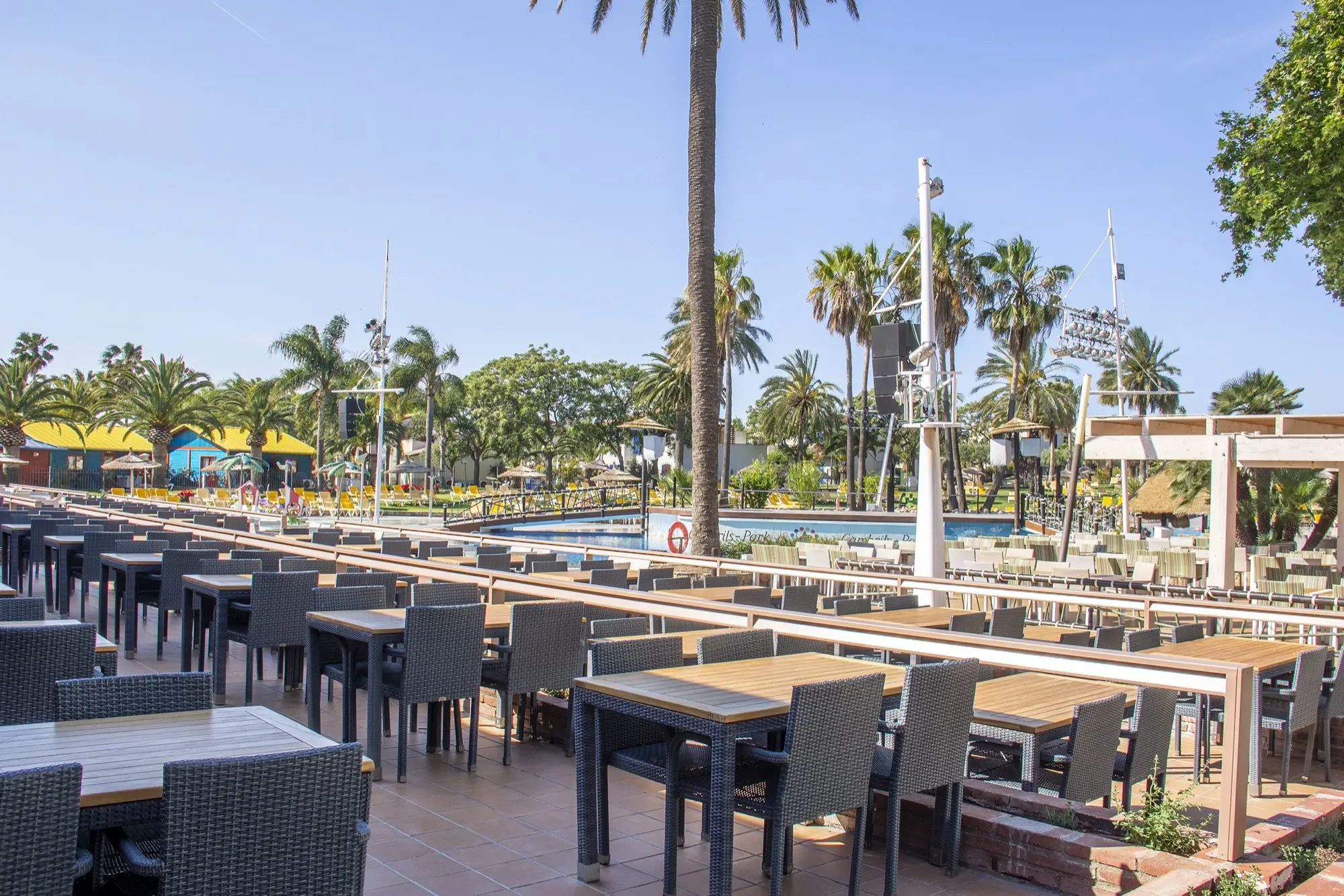 Cambrils Park Bungalows, Terrasse, Cambrils/Salou, Spanien