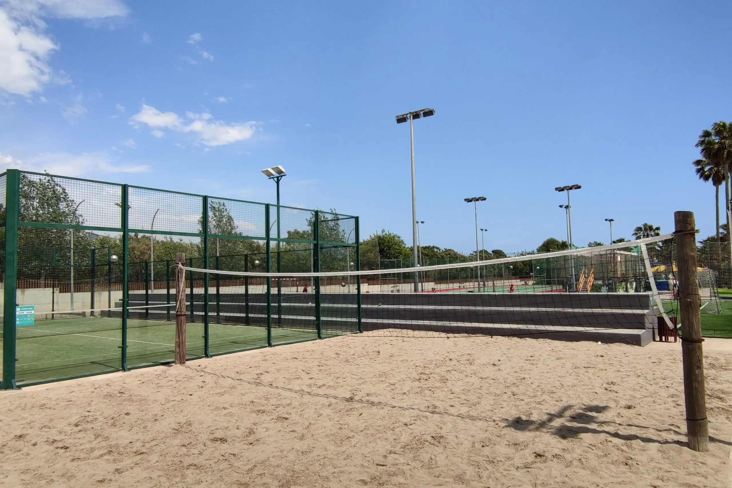 Cambrils Park Apartments, Beachvolley, Cambrils/Salou, Spanien
