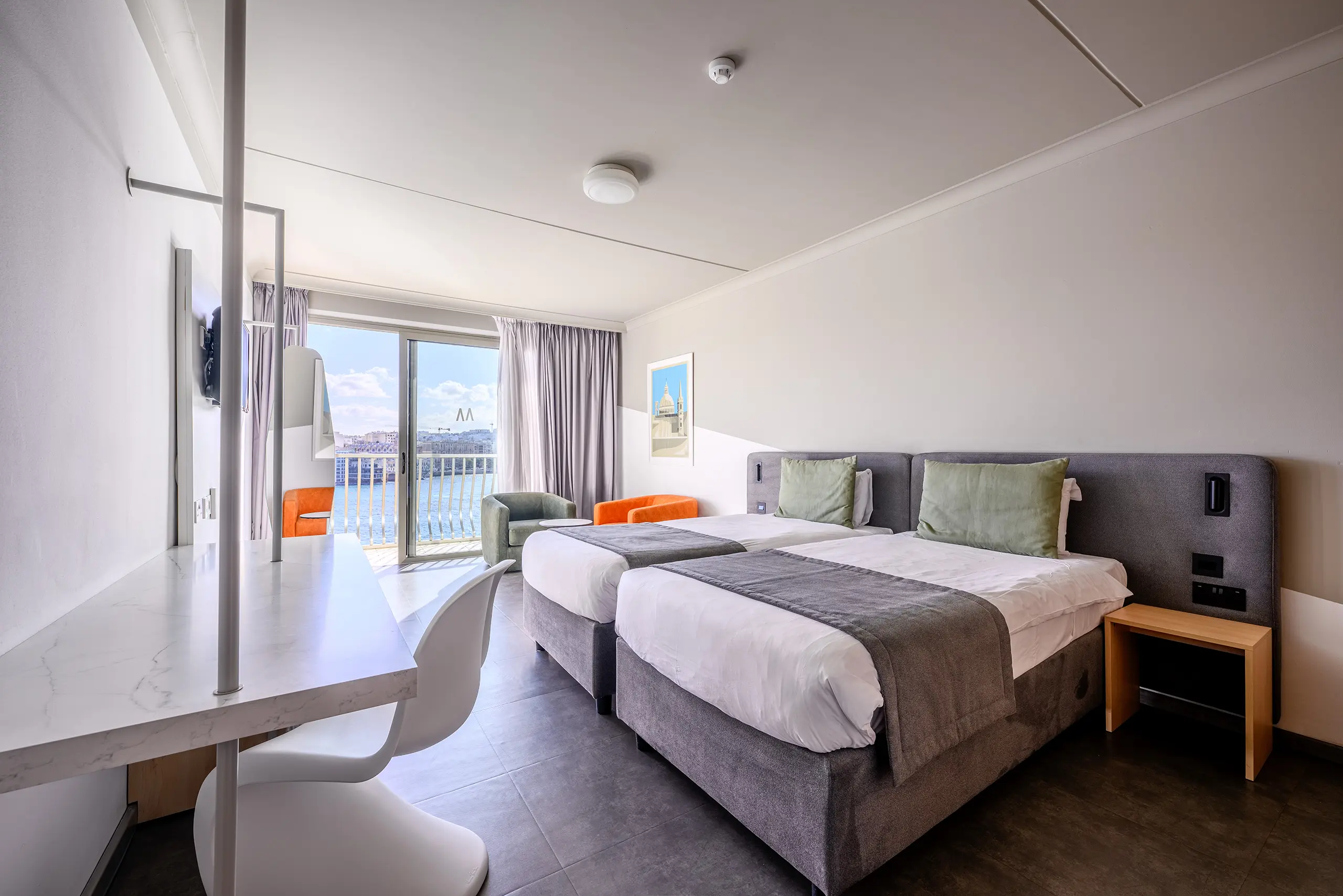 Cavalieri Art Hotel, chambre double, St. Julians, Malte