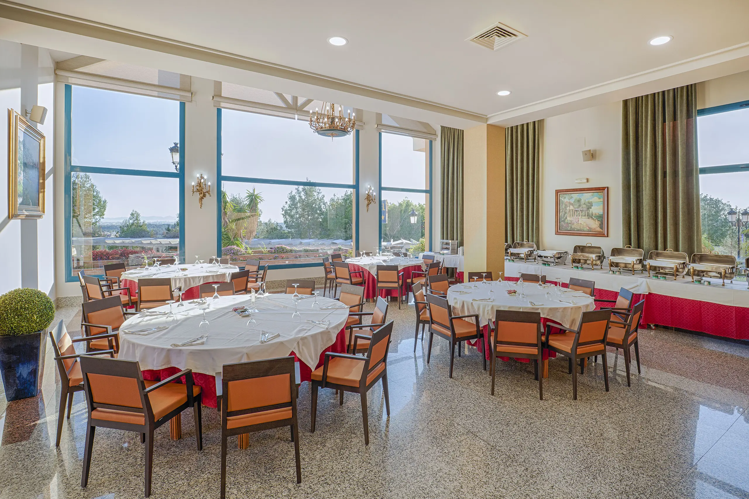 Real Club de Golf Campoamor Resort, Essbereich, Orihuela, Spanien