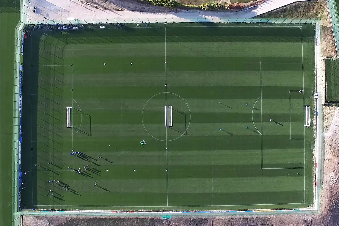 Fussball-Anlage Meliá Villaitana, Naturrasen, Benidorm, Spanien