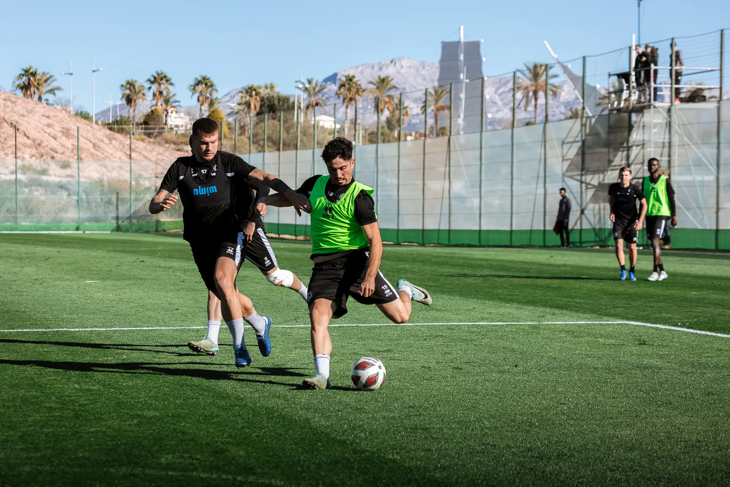 Fussball-Anlage Meliá Villaitana, Naturrasen, Benidorm, Spanien