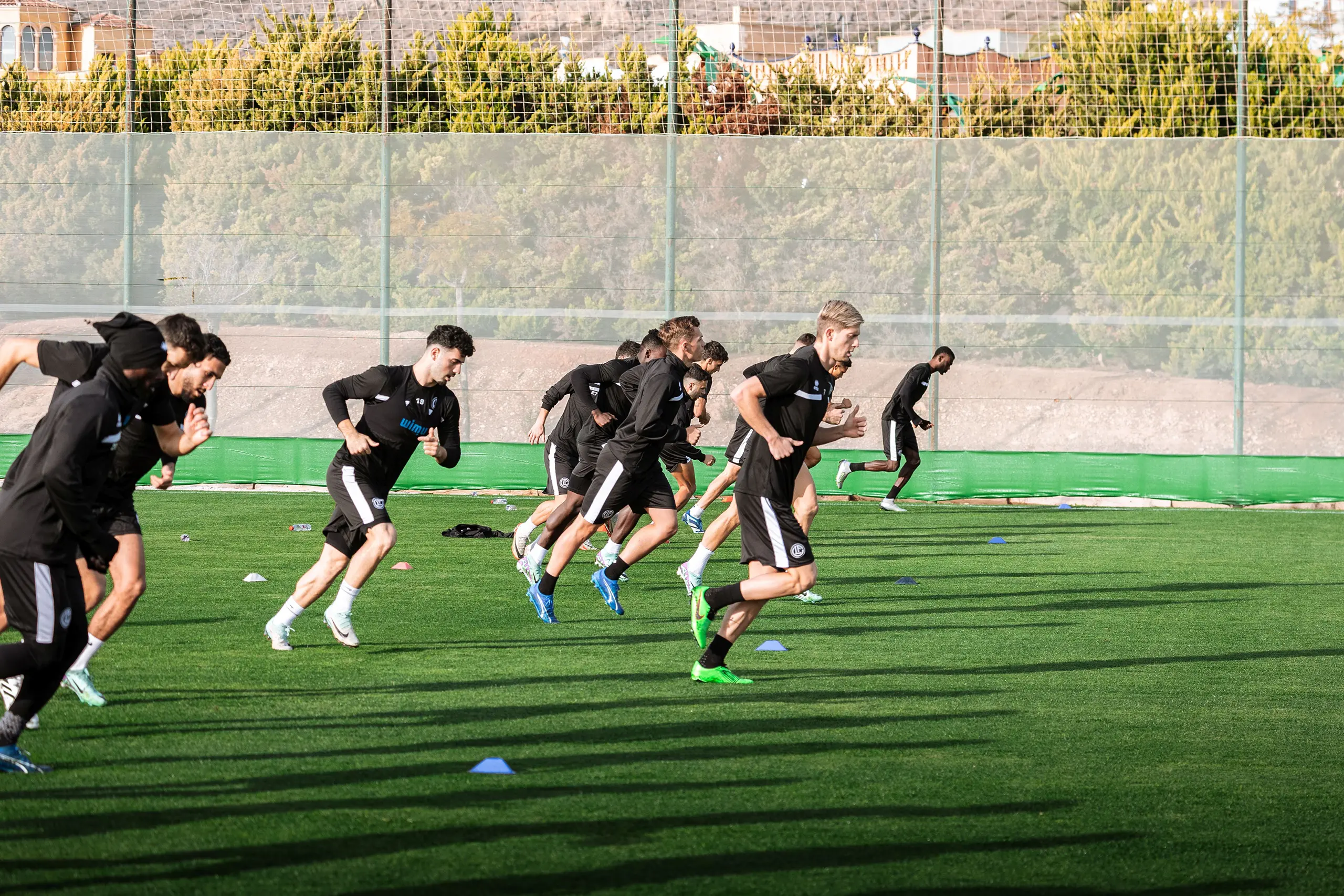 Fussball-Anlage Meliá Villaitana, Naturrasen, Benidorm, Spanien
