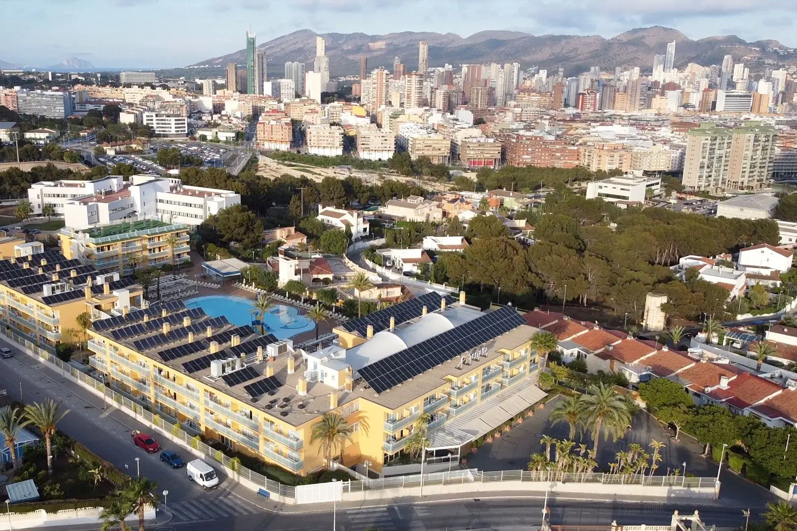Terralta Apartotel, Hotelanlage, Benidorm, Spanien