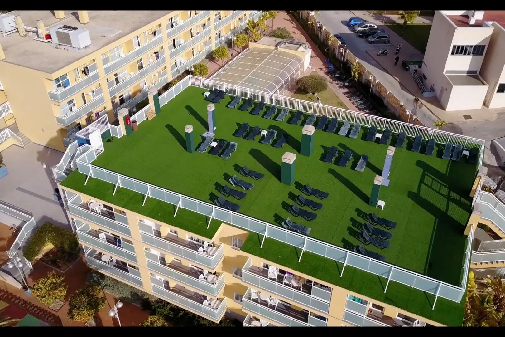 Terralta Apartotel, Rooftop, Benidorm, Spanien