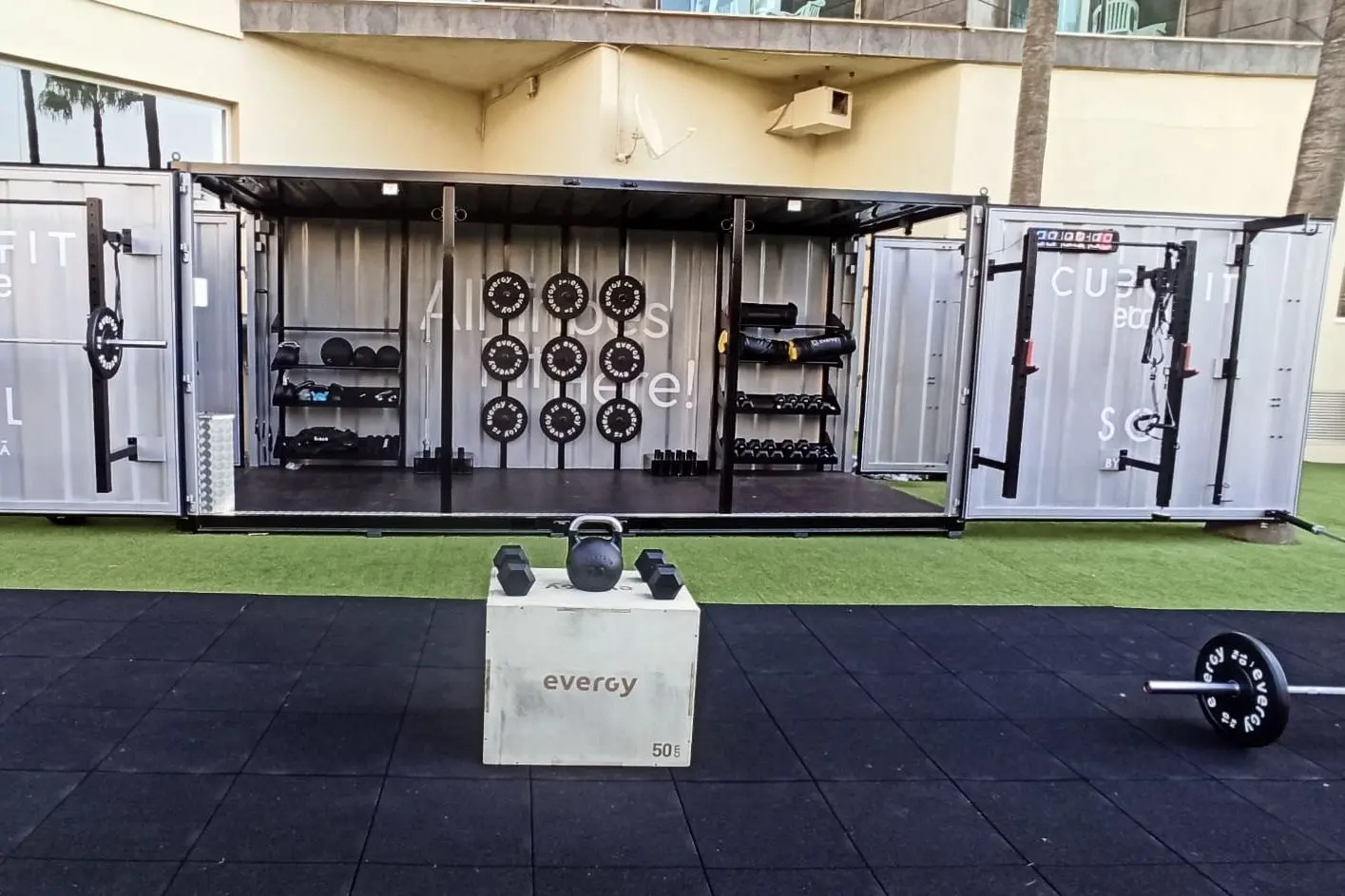 Sol Principe, salle de sport extérieure, Torremolinos, Espagne