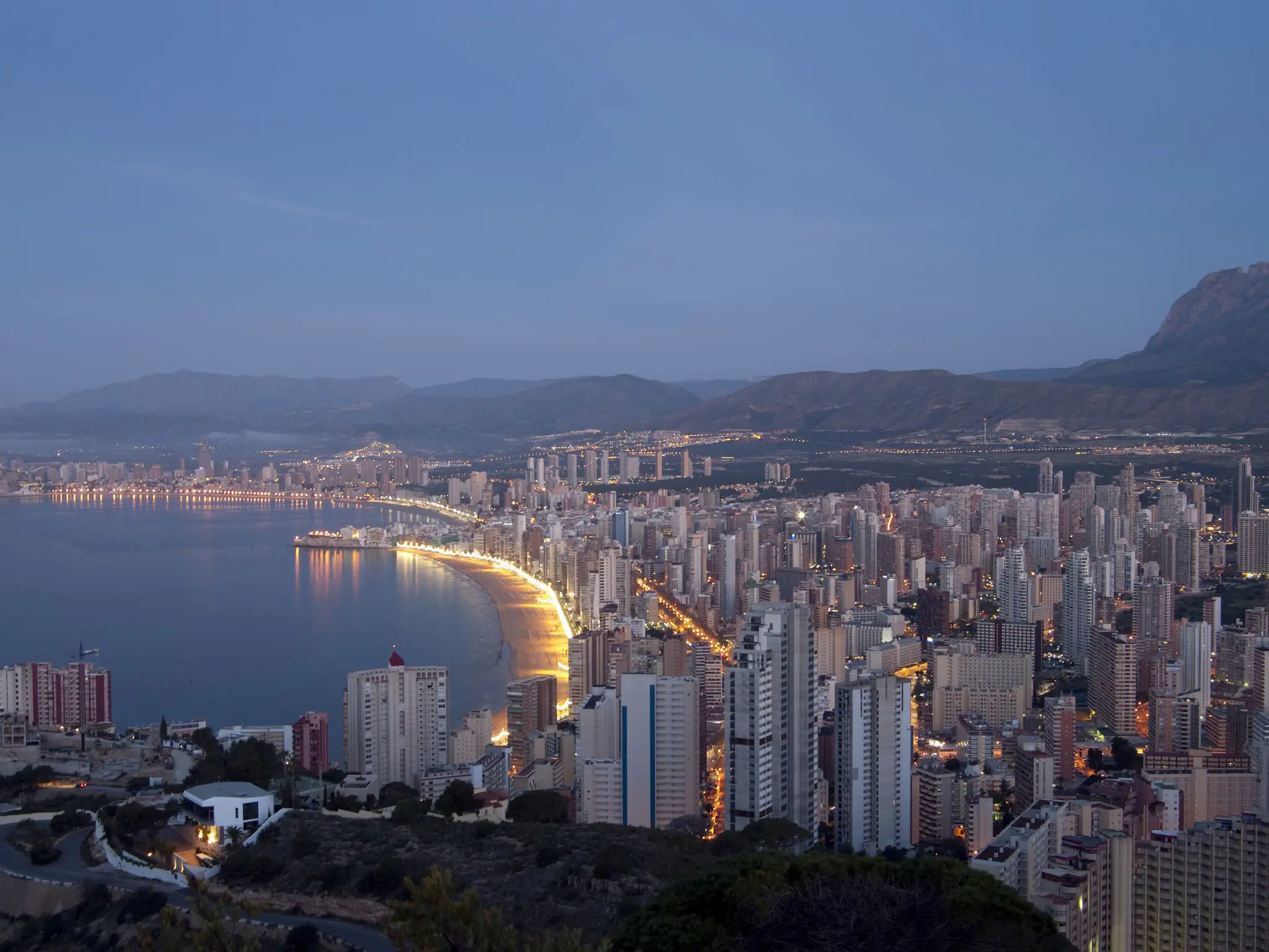Region Alicante, Spanien, Benidorm