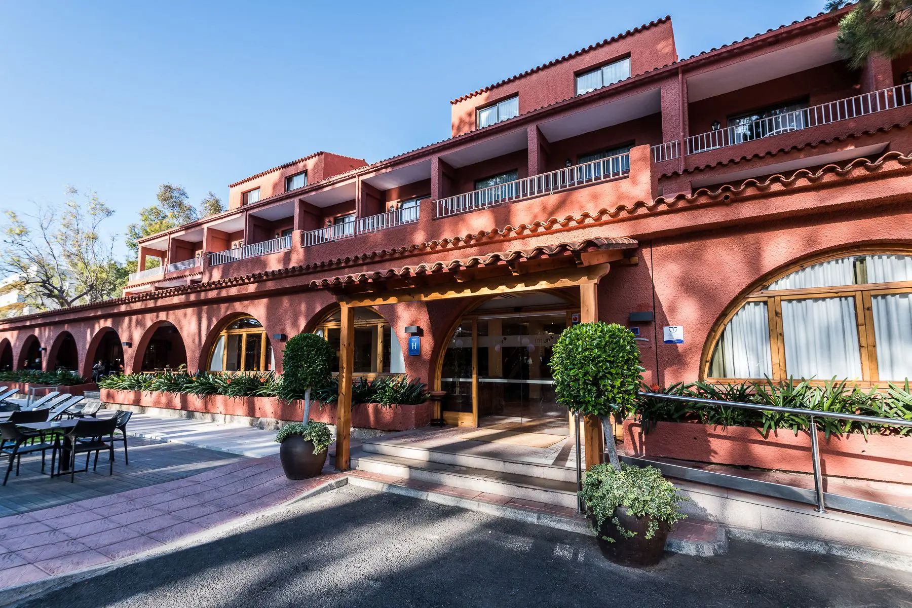Intelier Bonaire, Hotelgarten, Benicasim, Spanien