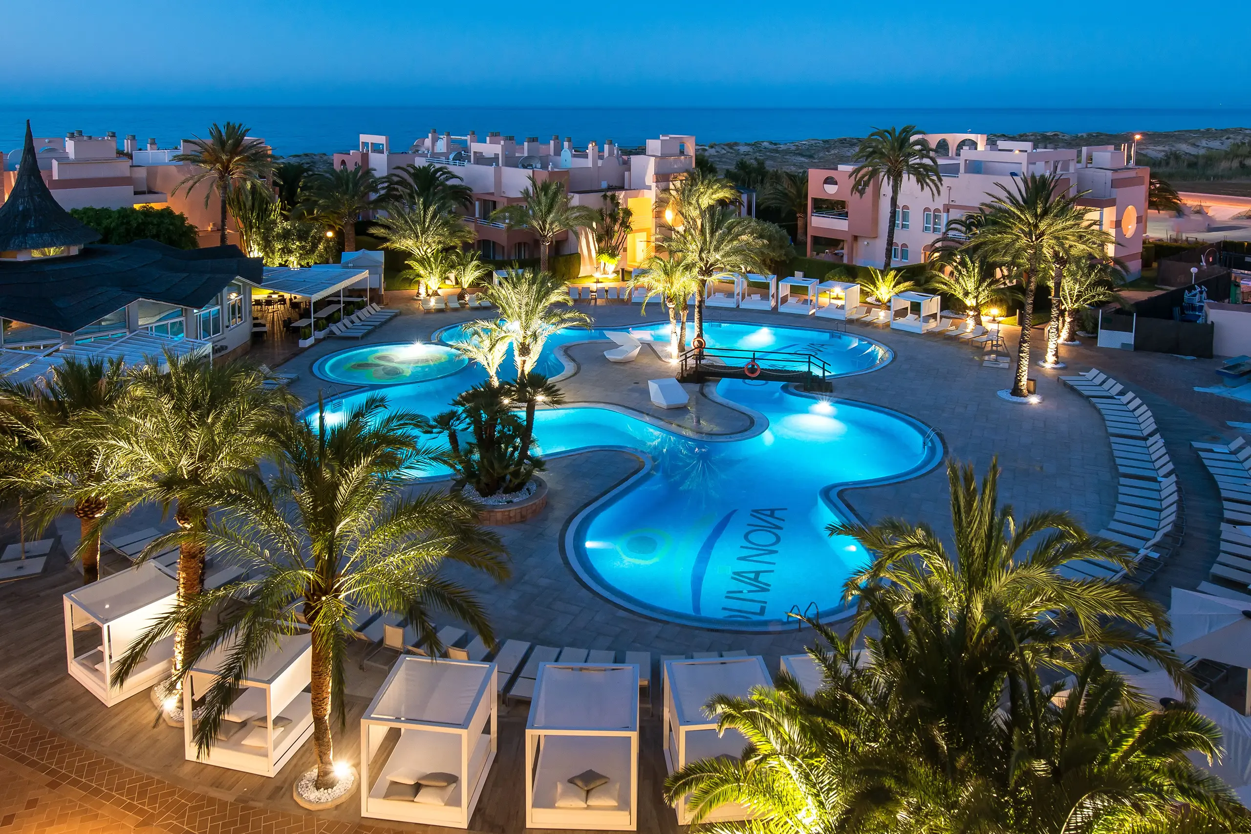 Oliva Nova Beach & Golf Resort, Poolanlage, Oliva, Spanien