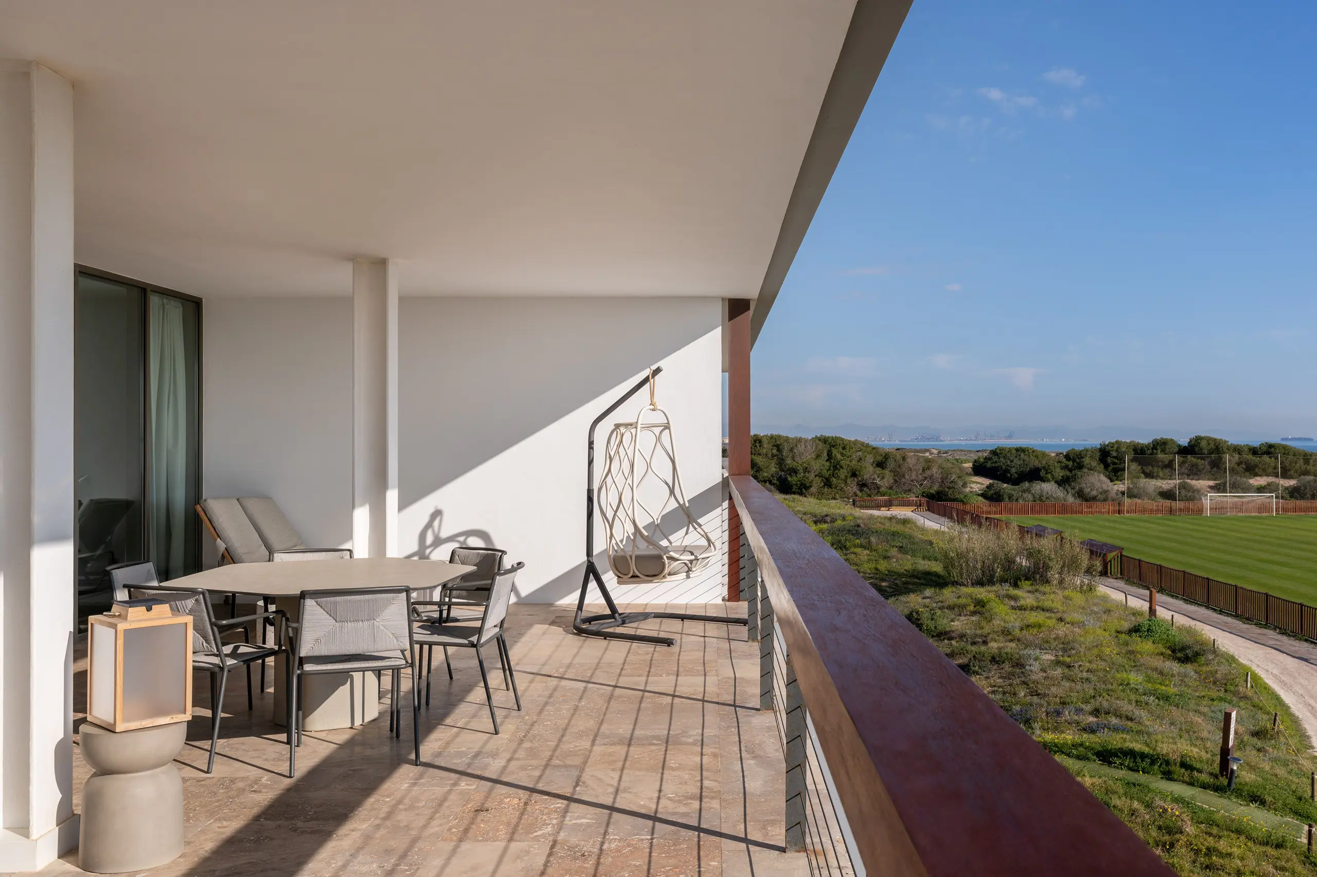 Parador El Saler, Balkon, El Saler, Spanien