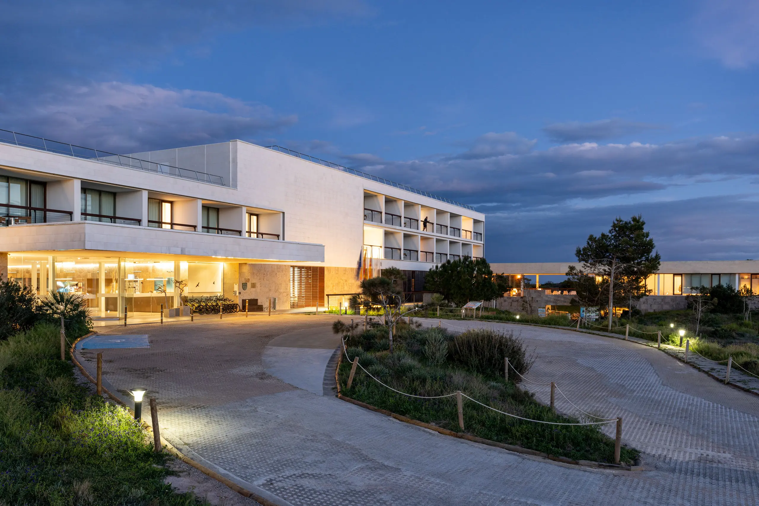 Parador El Saler, Hotelauffahrt, El Saler, Spanien