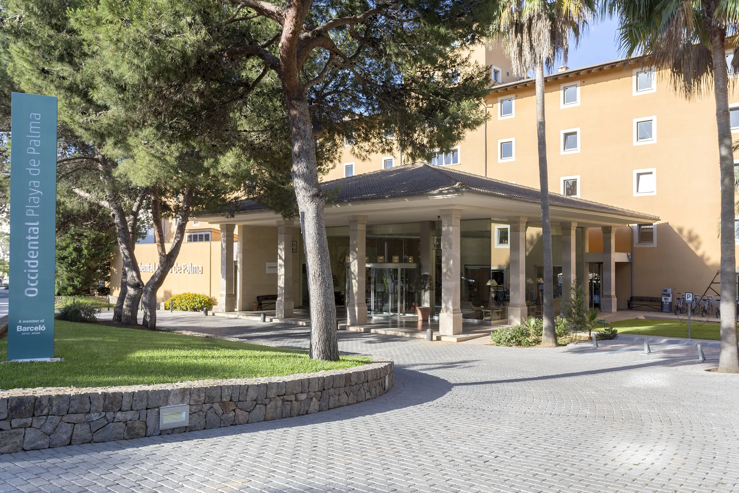 Hotel Occidental Playa de Palma, Hoteleingang, Playa de Palma, Spanien