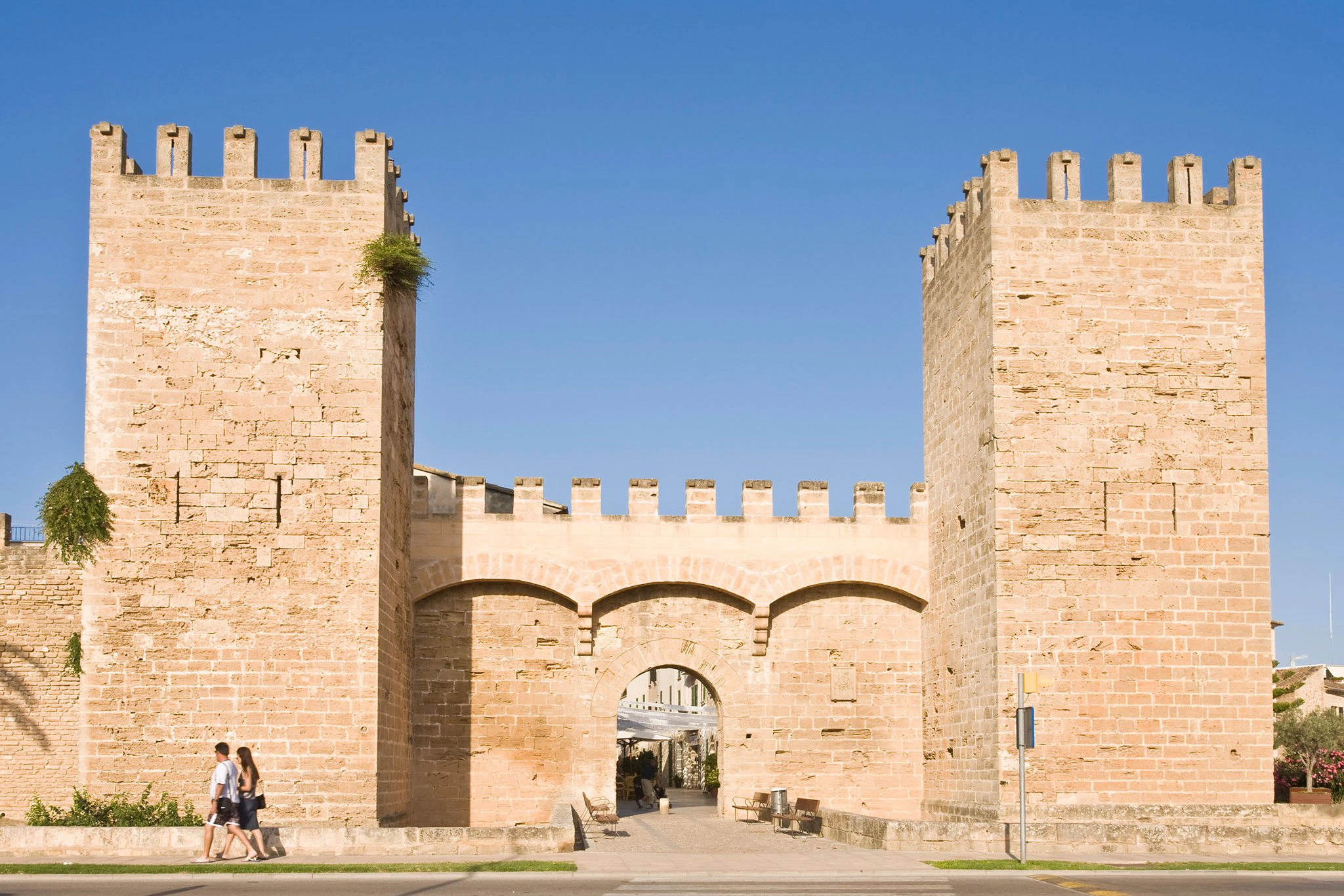 Alcudia, Mallorca, Spanien, Altstadt
