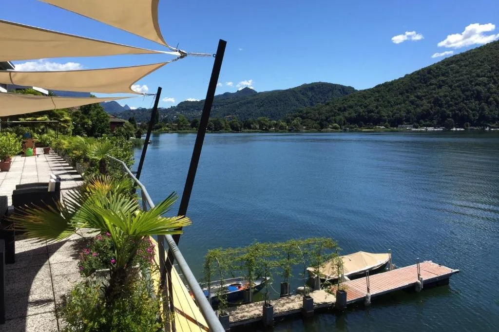 Hotel Tresa Bay, Aussicht, Ponte Tresa, Schweiz