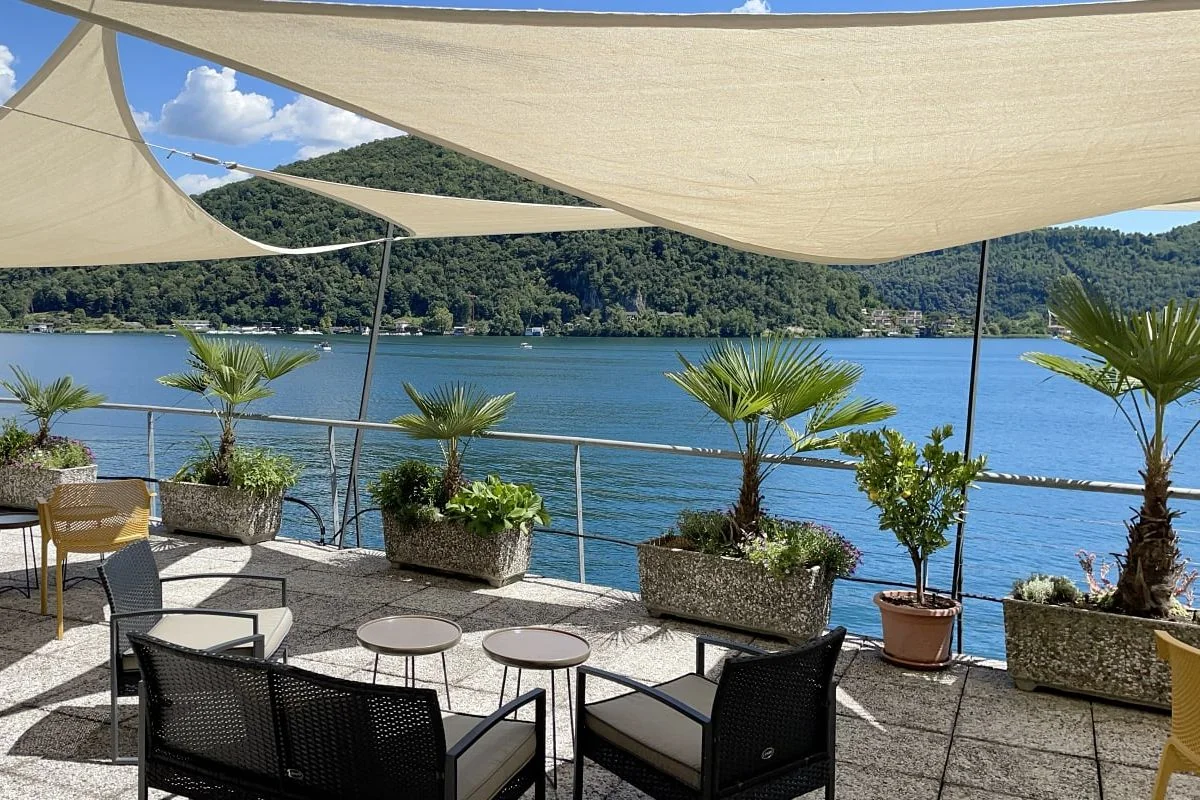 Hotel Tresa Bay, Sonnenterrasse, Ponte Tresa, Schweiz